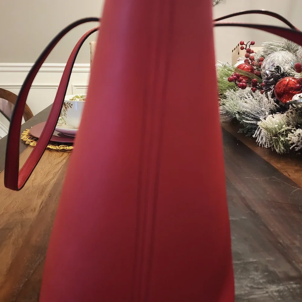 Michael Kors Red Tote Bag - Picture 8 of 16